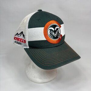Colorado State University CSU Rams Scheels Zephyr Snapback Trucker Cap Hat
